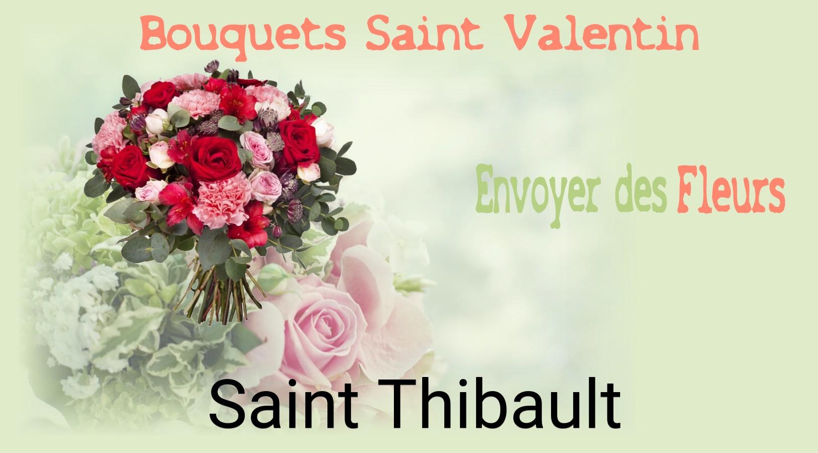 Roses de Saint-Valentin livrées à Saint-Thibault